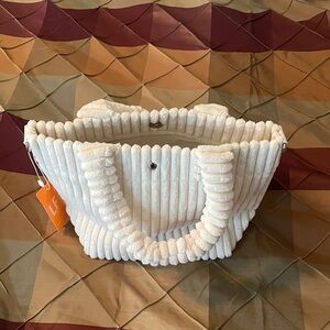 Cute soft fabric handbag